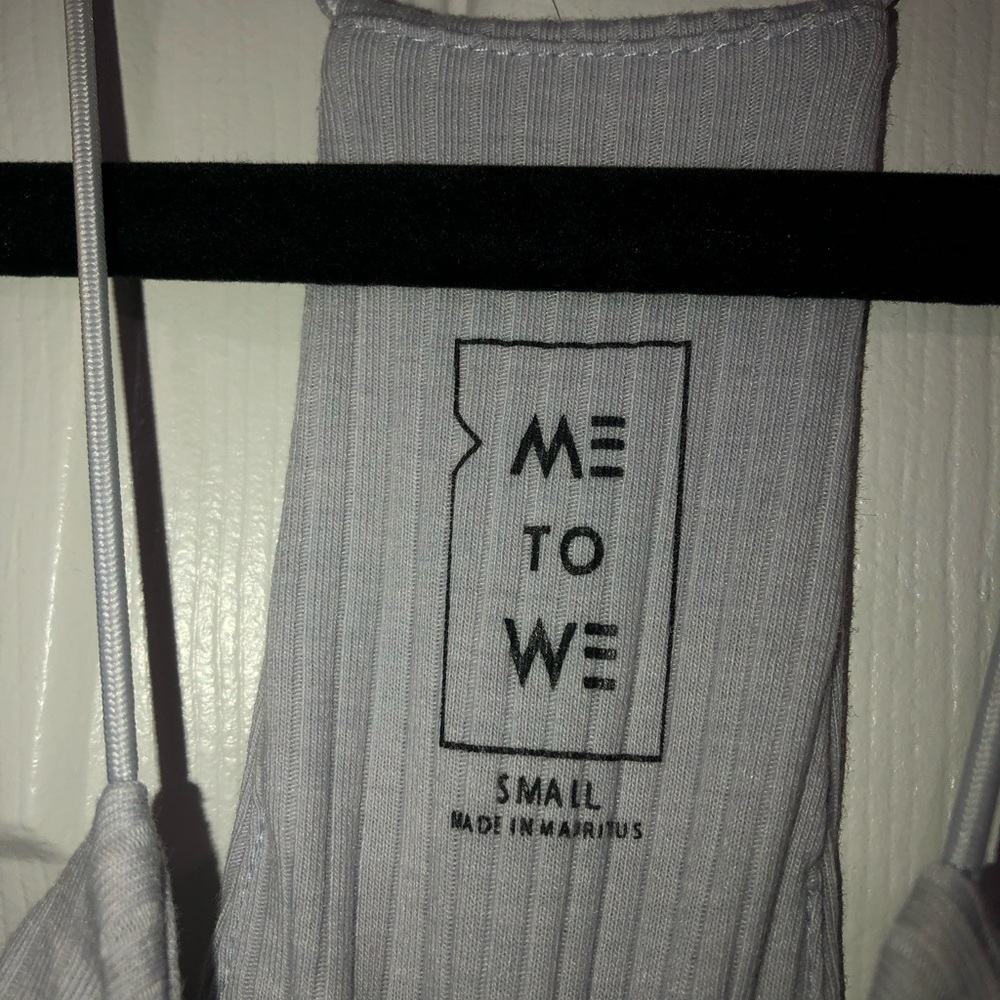 Periwinkle Ribbed Tanktop - Picture 1 of 2